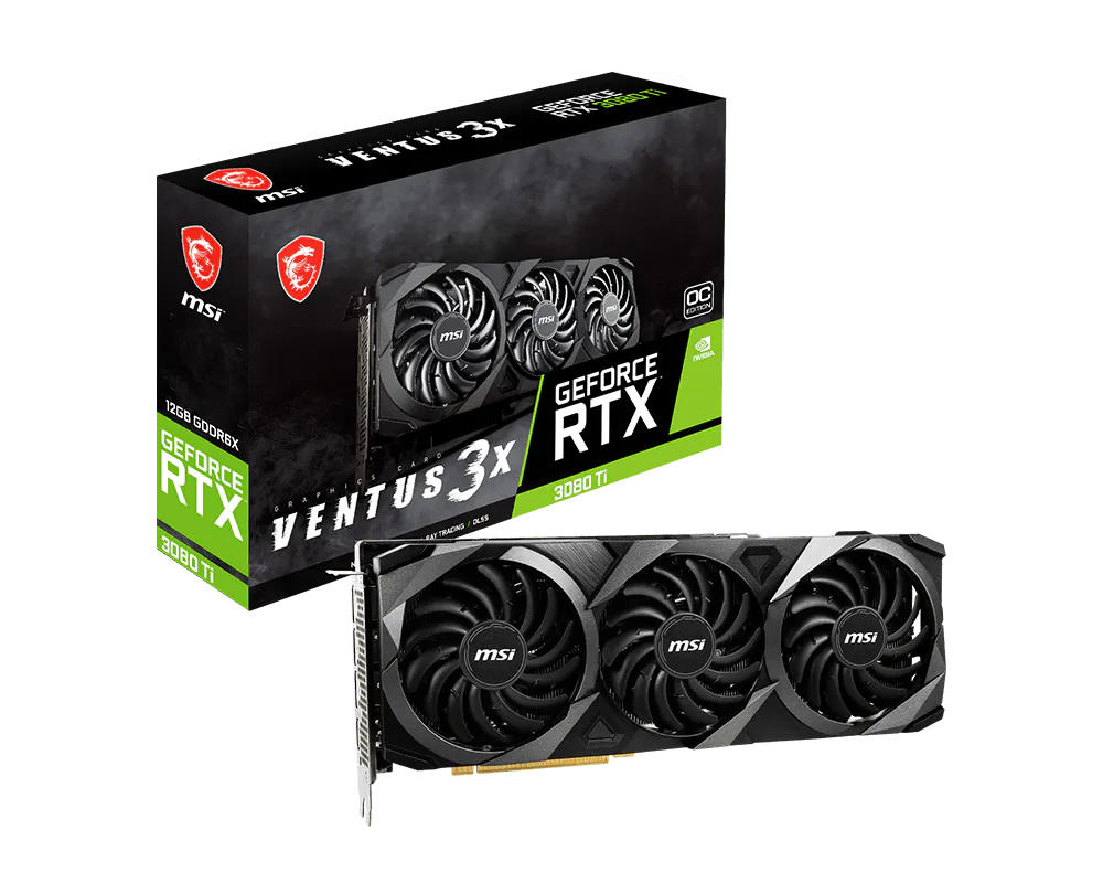 MSI GeForce RTX 3080 Ti VENTUS 3X 12G OC